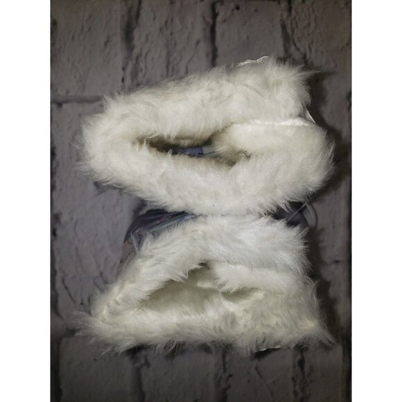 NEW Disney’s Frozen Toddler Girl LIGHT UP Winter Snow Boots Size 5 Shoe Purple - Picture 4 of 6